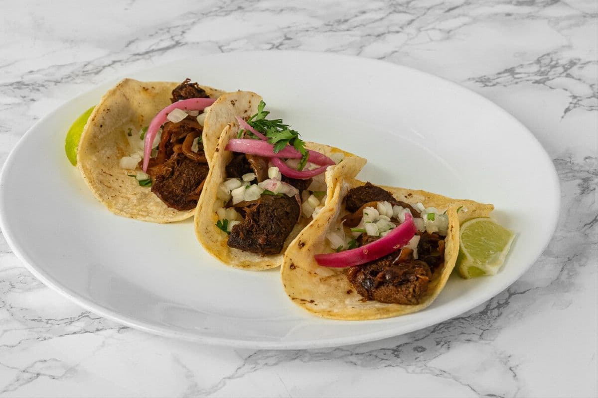 Lengua Tacos - Cow Tongue (3 pcs)