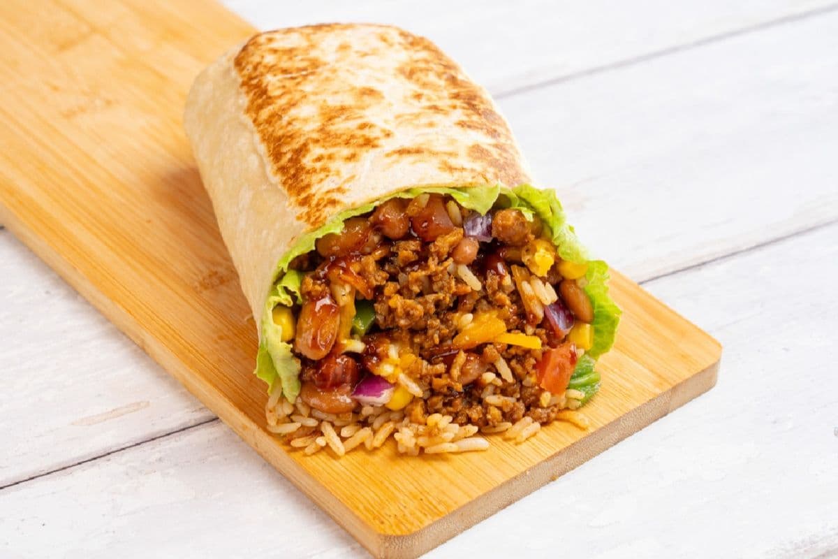 Burrito aux légumes soja / Veggie Ground Burrito