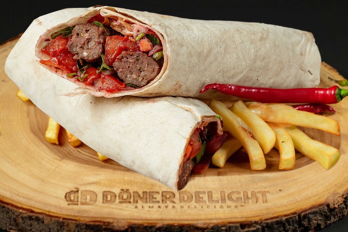 Adana Kebab Wrap Combo
