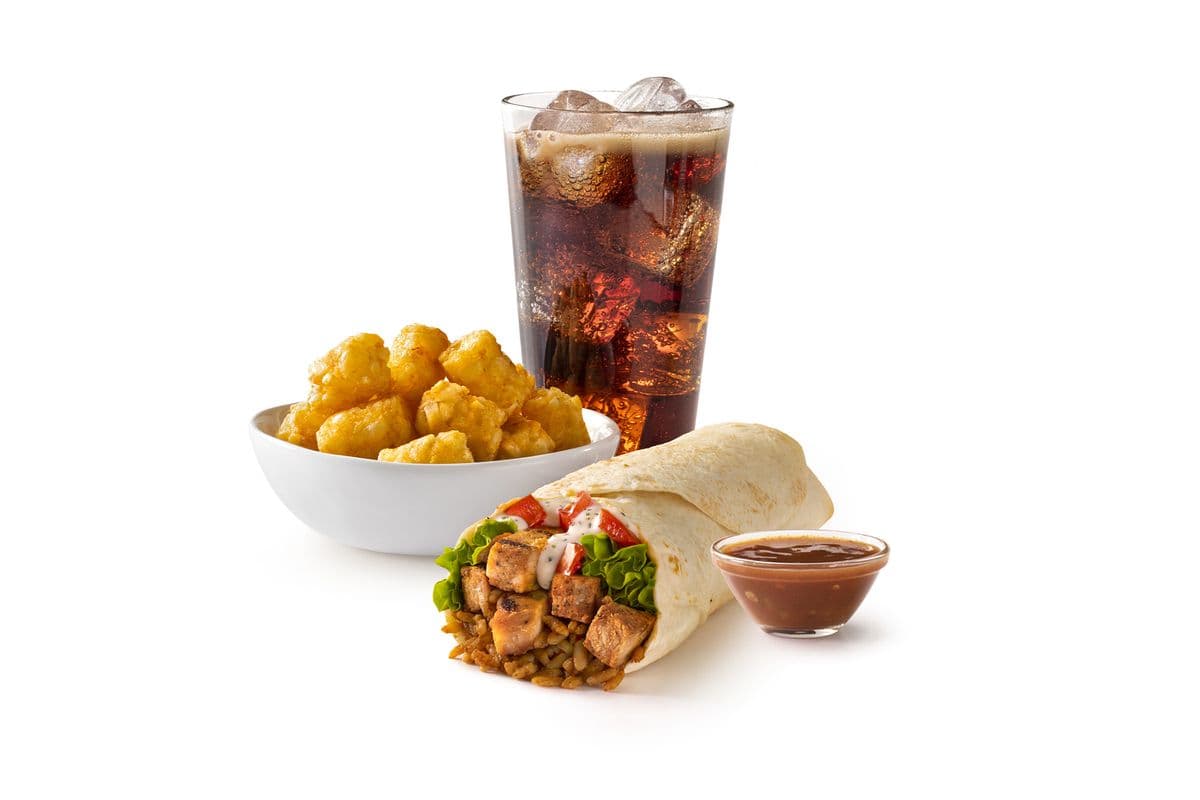 Ranch Chicken Burrito Combo