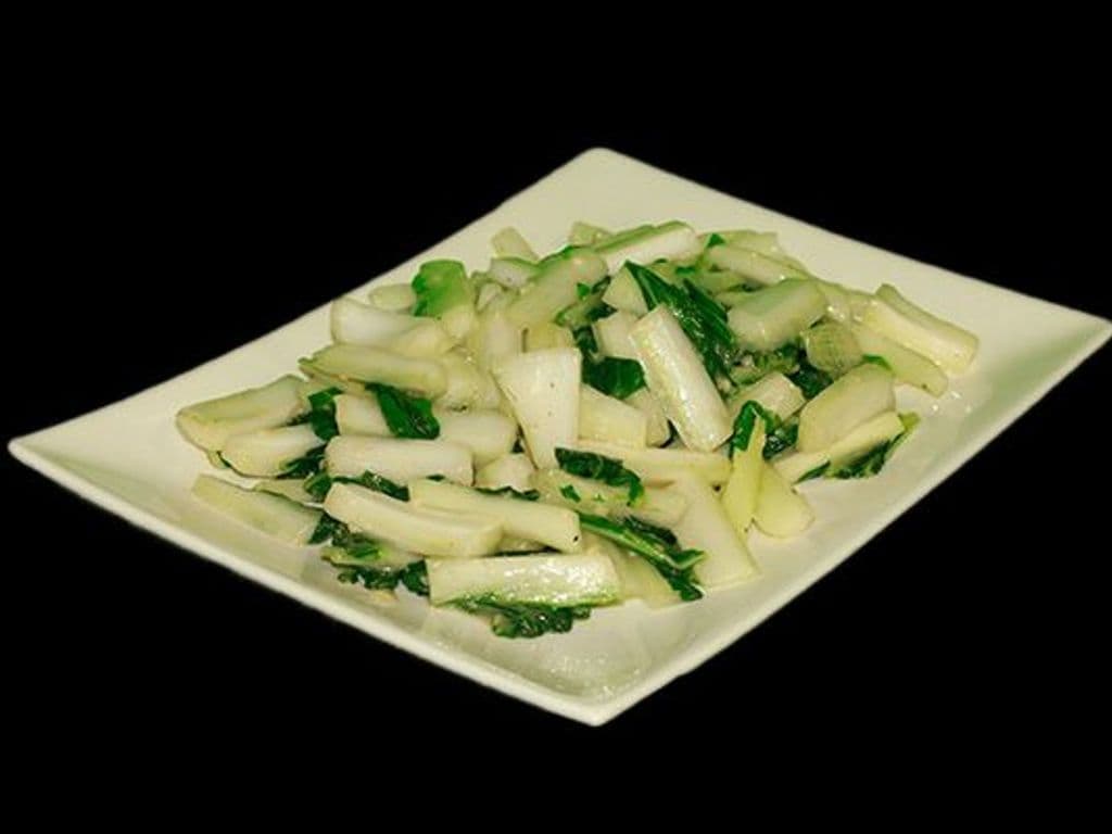 Bok Choi in Garlic Sauce