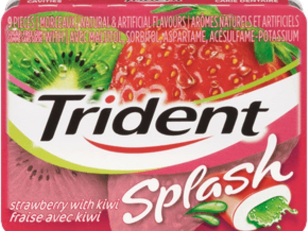Trident Splash Strawberry Kiwi 10pc