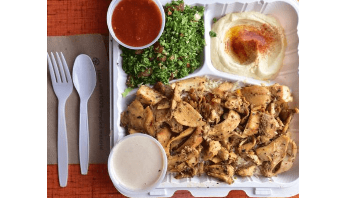 Chicken Shawarma Plate