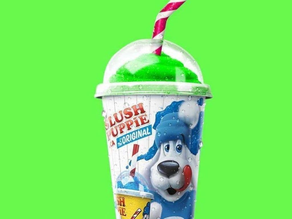 Large Sour Apple Slush Puppie