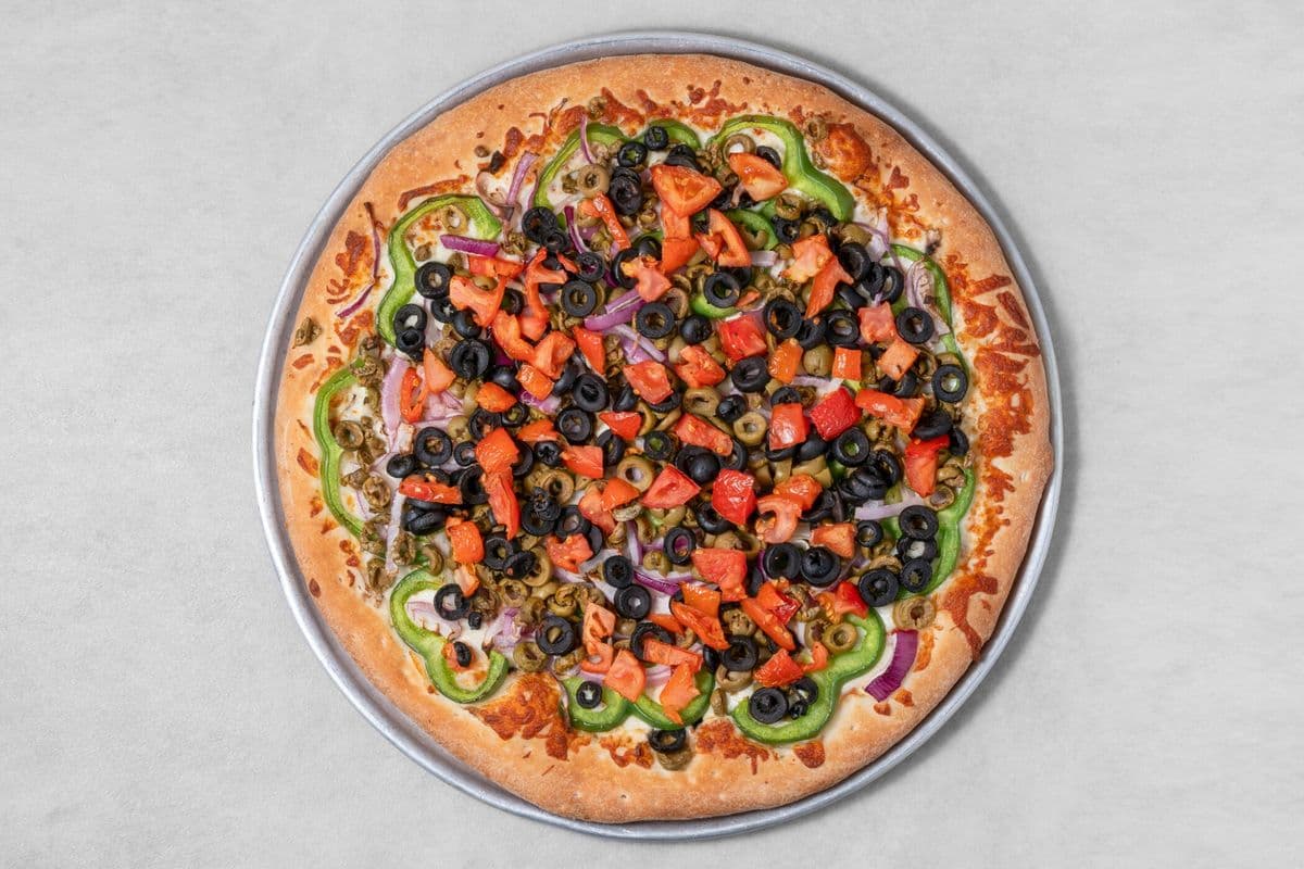 Pizza vegetarienne 10 "