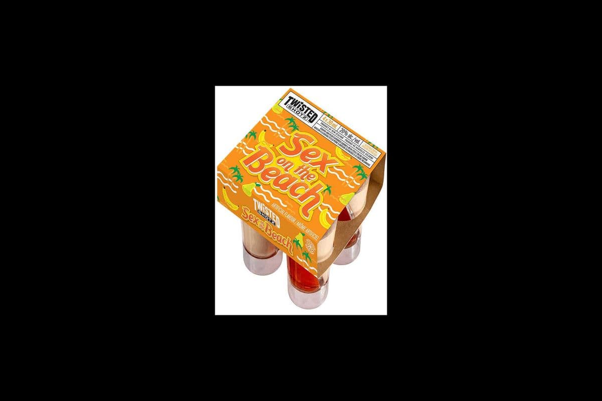 Twisted Shotz Sex On The Beach (4 Cans) (4 x 4*30ml)