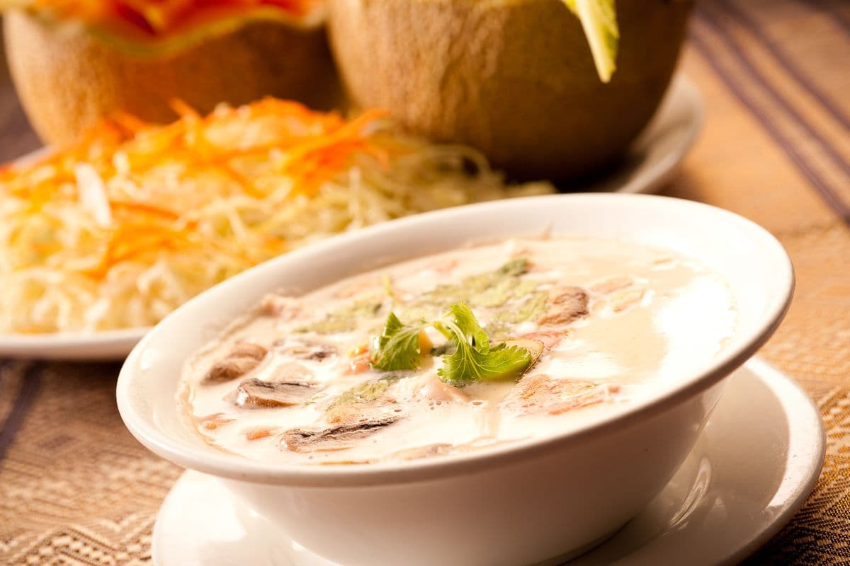S3. Creamy Chicken Galangal Soup