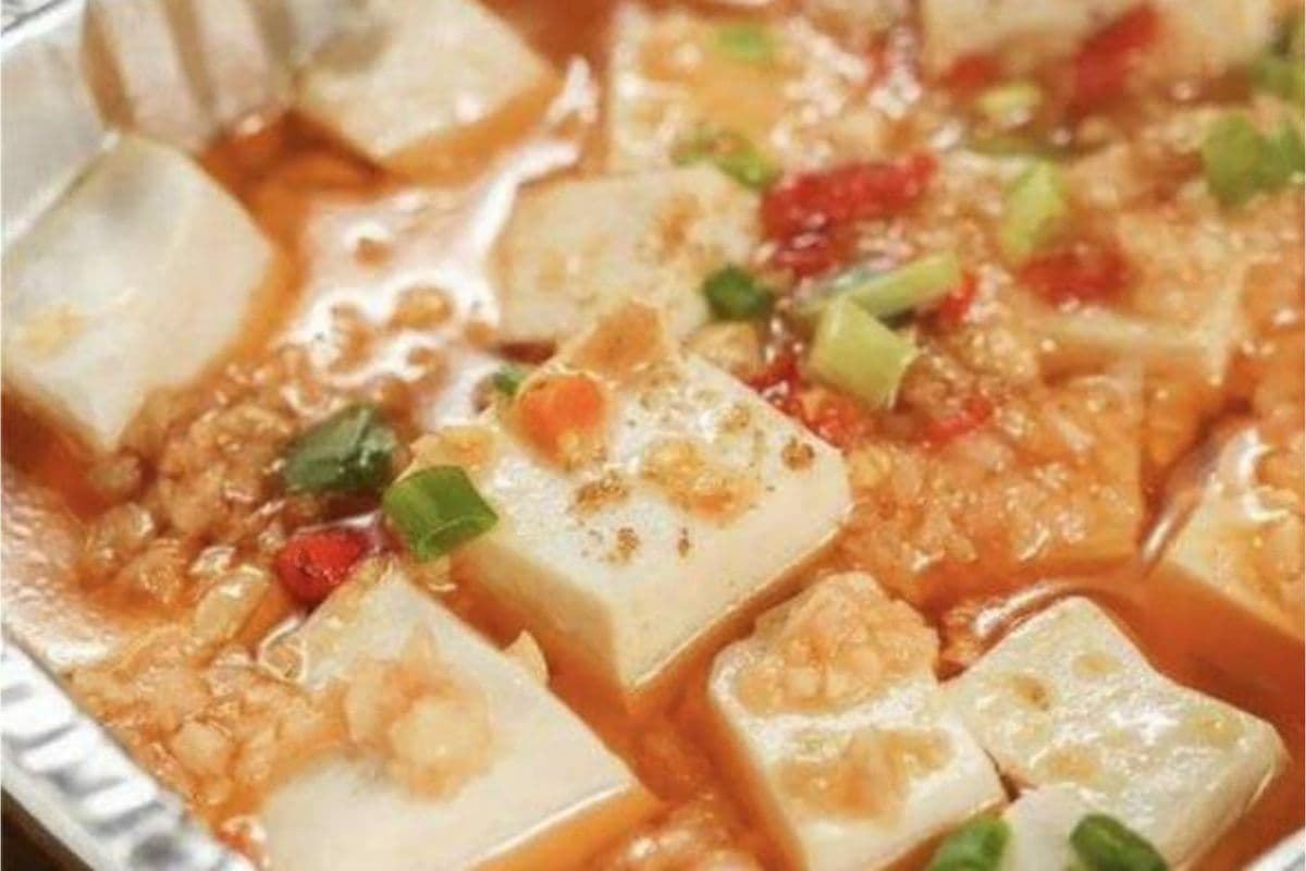 Garlic Tofu / 锡纸蒜蓉豆腐