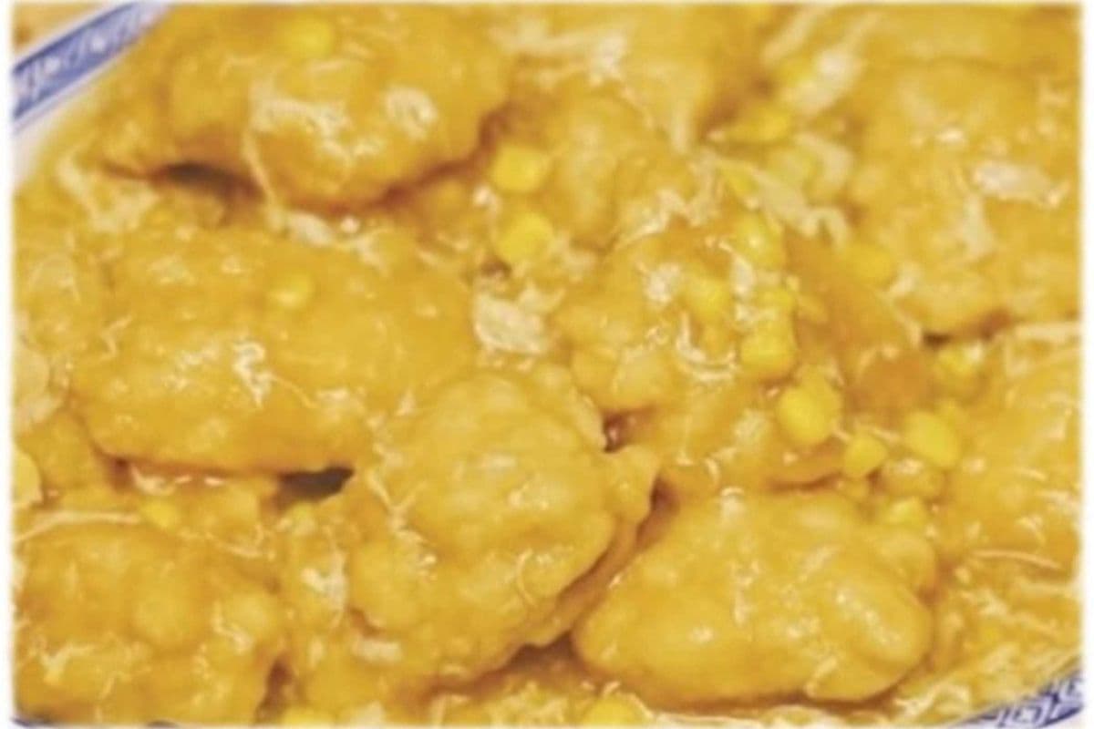 S13. Fried Fish Fillet with Sweet Corn Sauce