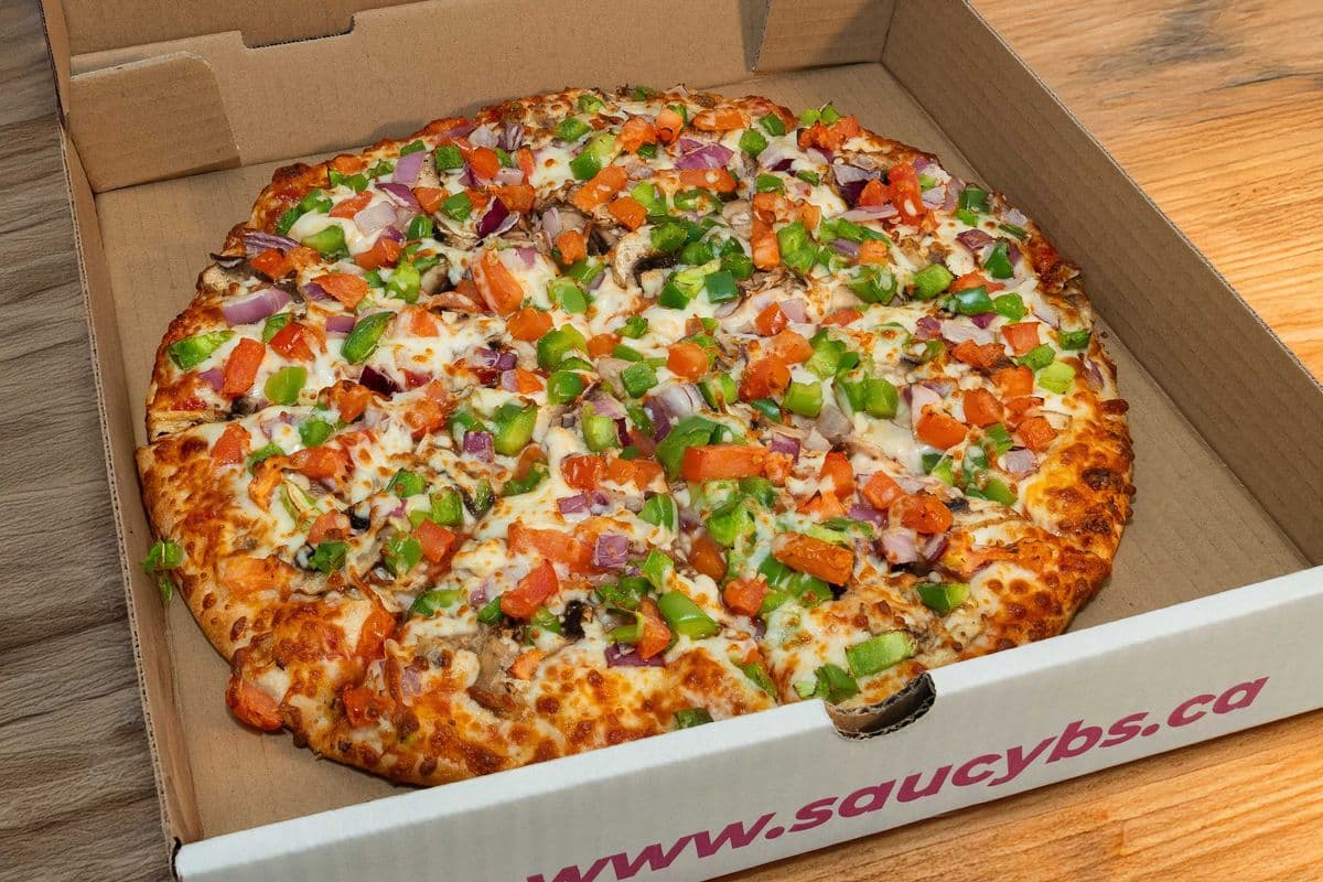 Large The Garden Pizza