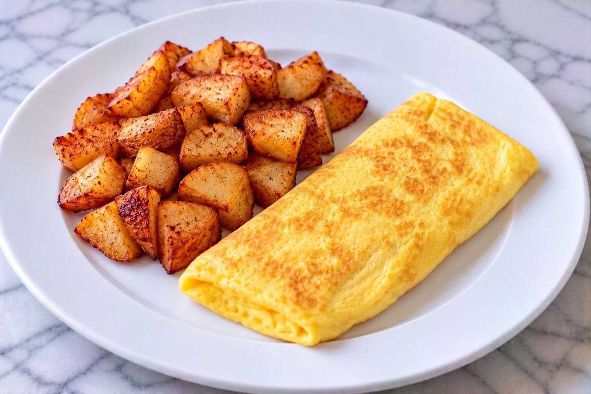 Plain Omelette 4 eggs