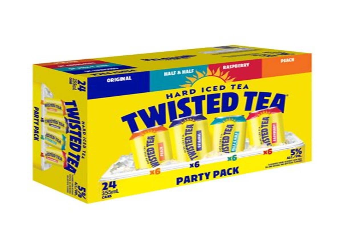 TWISTED TEA VARIETY PACK 24 CAN (24 x 355ML)