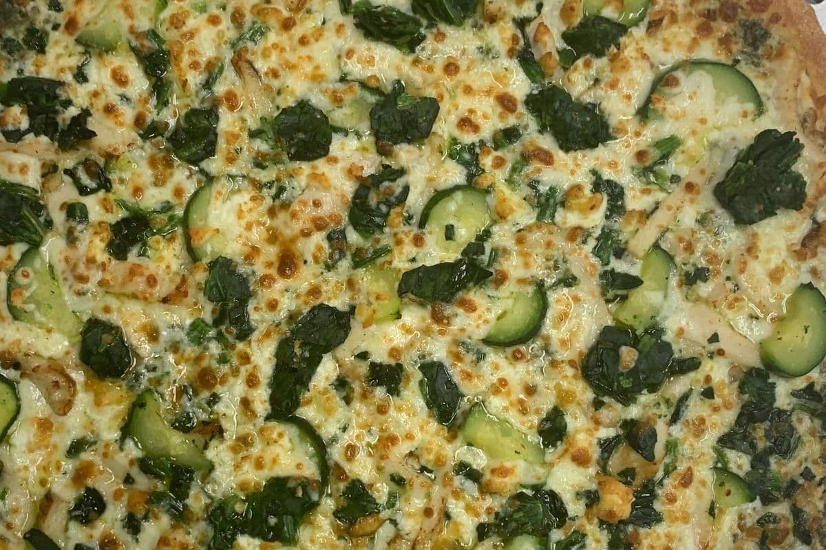 Chicken Pesto Pizza