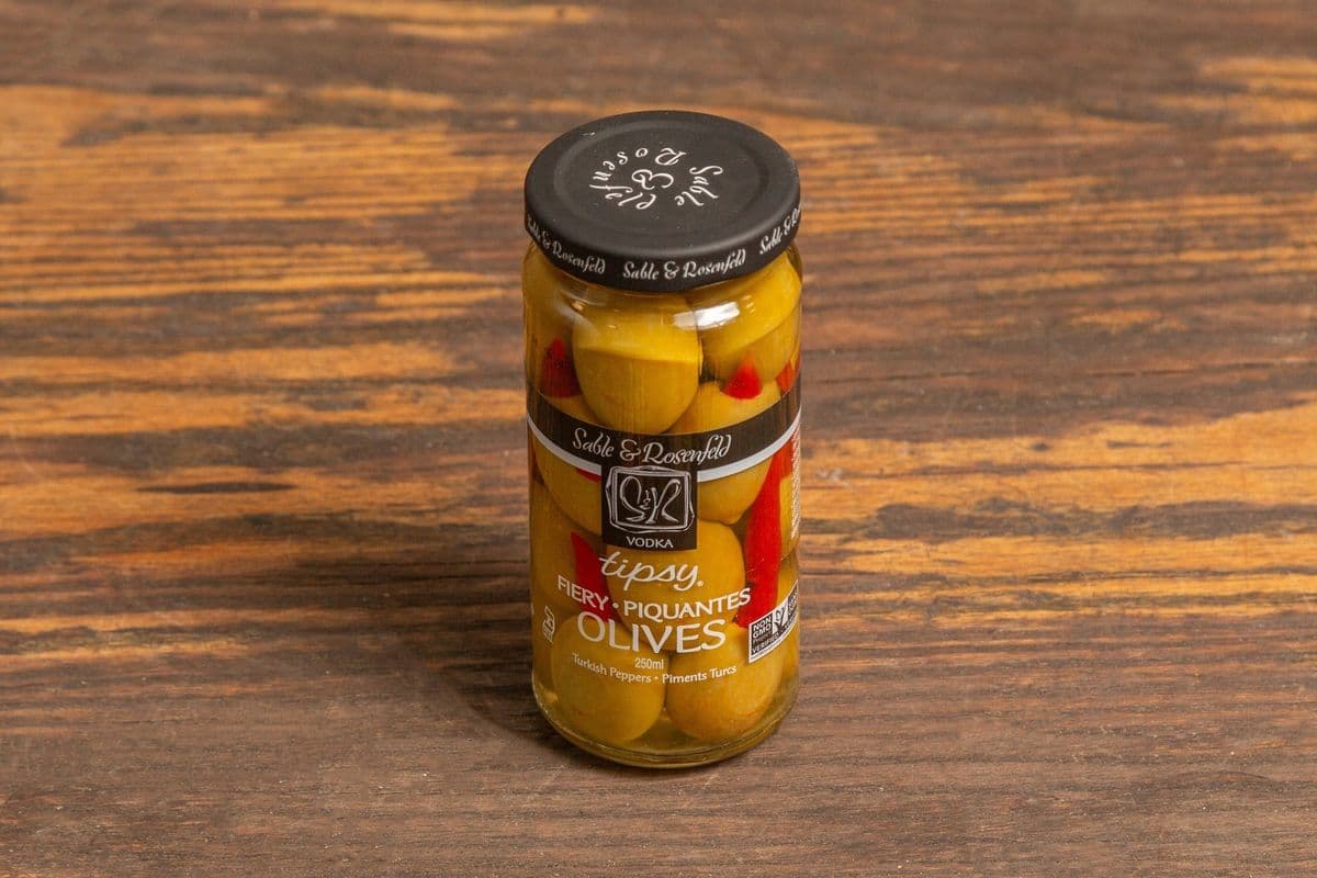 S and R Tipsy Fiery Olives (250 ml)