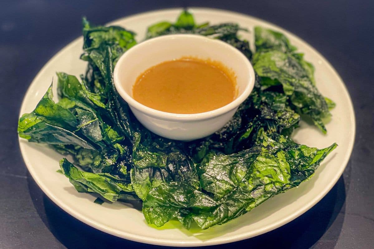 20. Épinards croustillants / Crispy Spinach