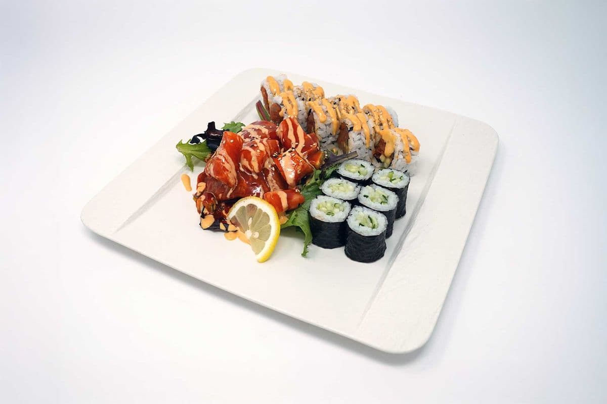 Spicy Salmon Combo