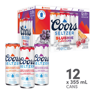 Coors Seltzer Slushie Flavor Pack (12 Can x 355 mL)