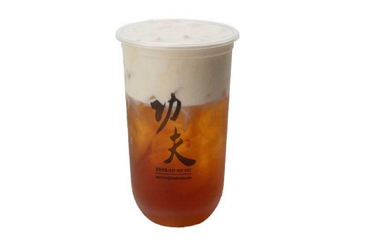 Cheese Milk Foam Green Tea (L)