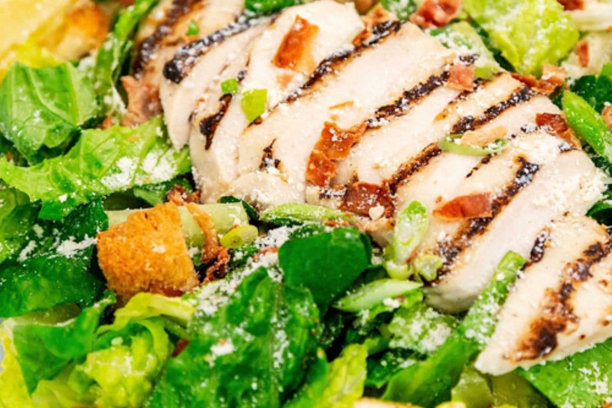 Large Grilled Chicken Caesar Salad