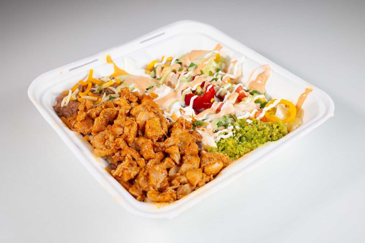 Golden Creamy Chicken Bowl