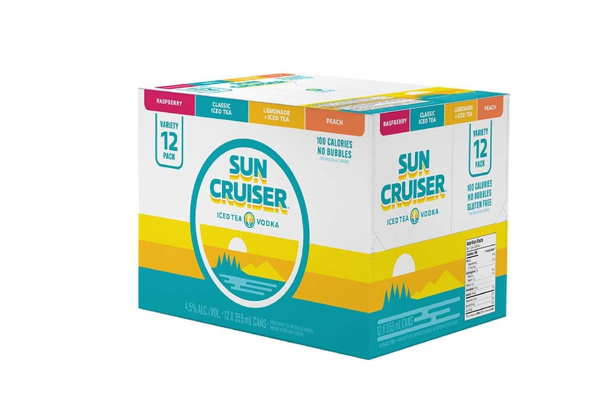 129449. SUN CRUISER ICED TEA VARIETY (12 x 355ML (CANS))