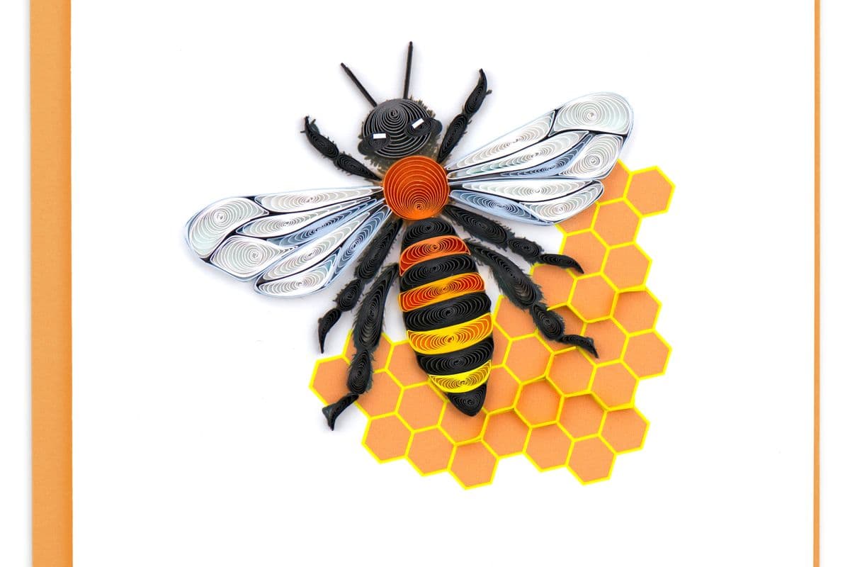Honey Bee Greeting Card BL1201