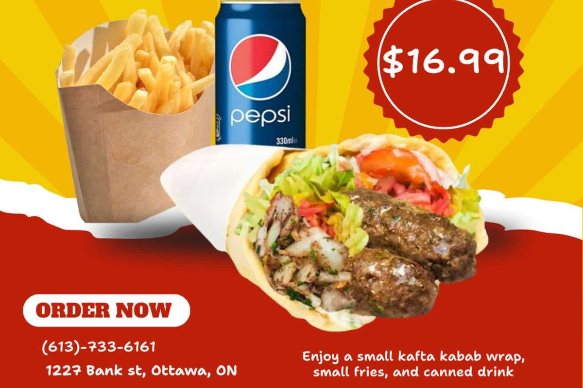 Kafta Kabab Combo