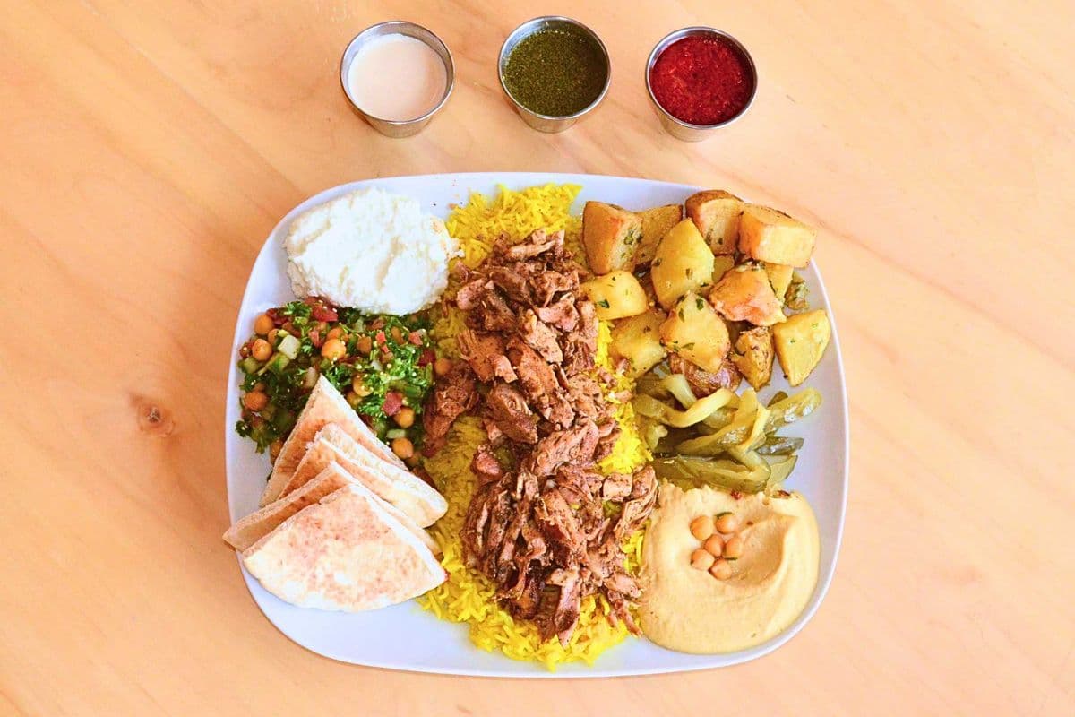 Chicken Shawarma Plate