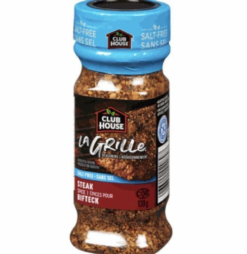 ClubHouse La Grille Salt Free Steak Seasoning