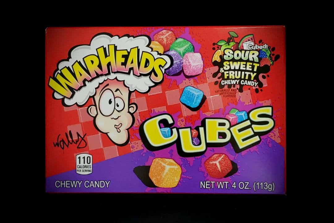 Warheads Sour and Sweet Cubes (113g)