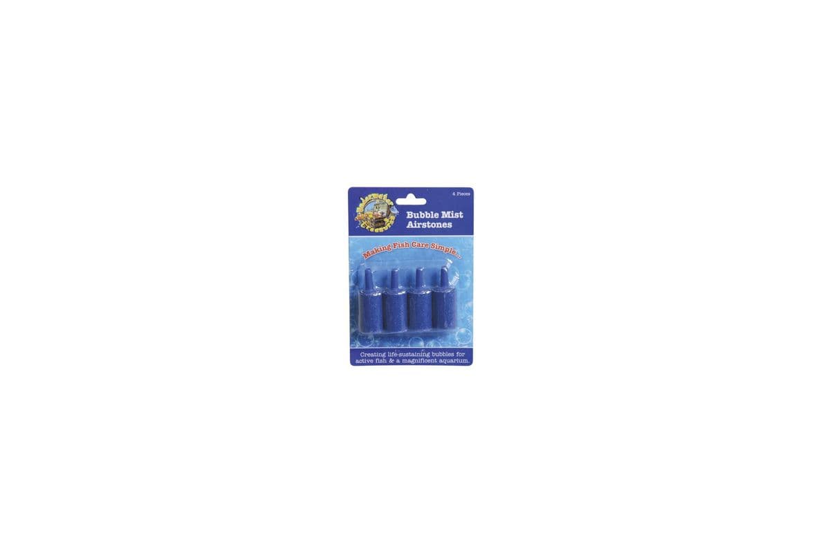 Underwater Treasures Bubble Mist Airstone - Cylindrical - 4 pk