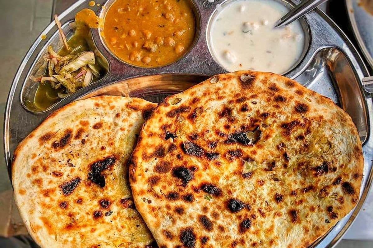 Amritsari Kulcha Plate
