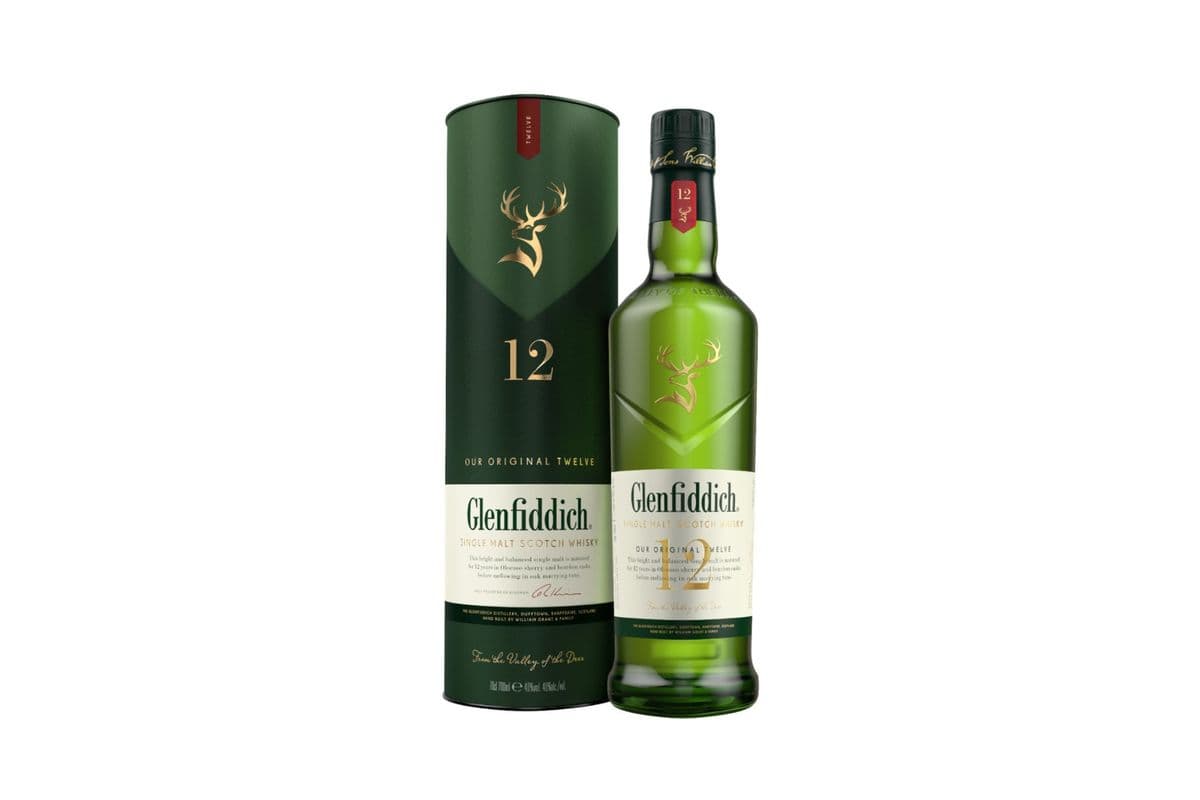 Glenfiddich 12 Years (750 ml Bottle) (1 x 750ml)