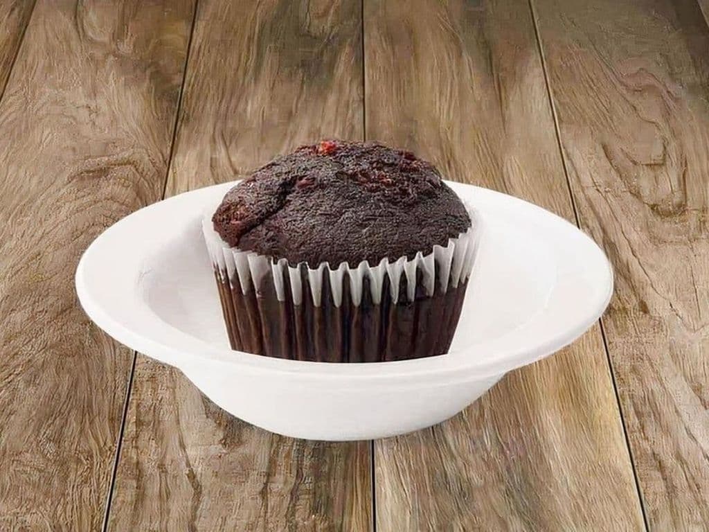 Muffin choco-framboise / Raspberry Chocolate Muffin