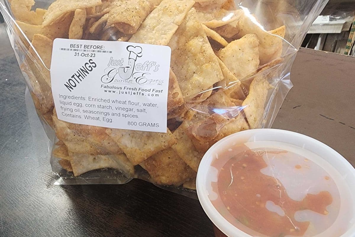 Just jeffs nothings and salsa (800 grams )