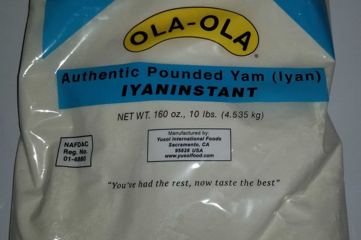 Ola-Ola Poundo Yam (10 lbs)