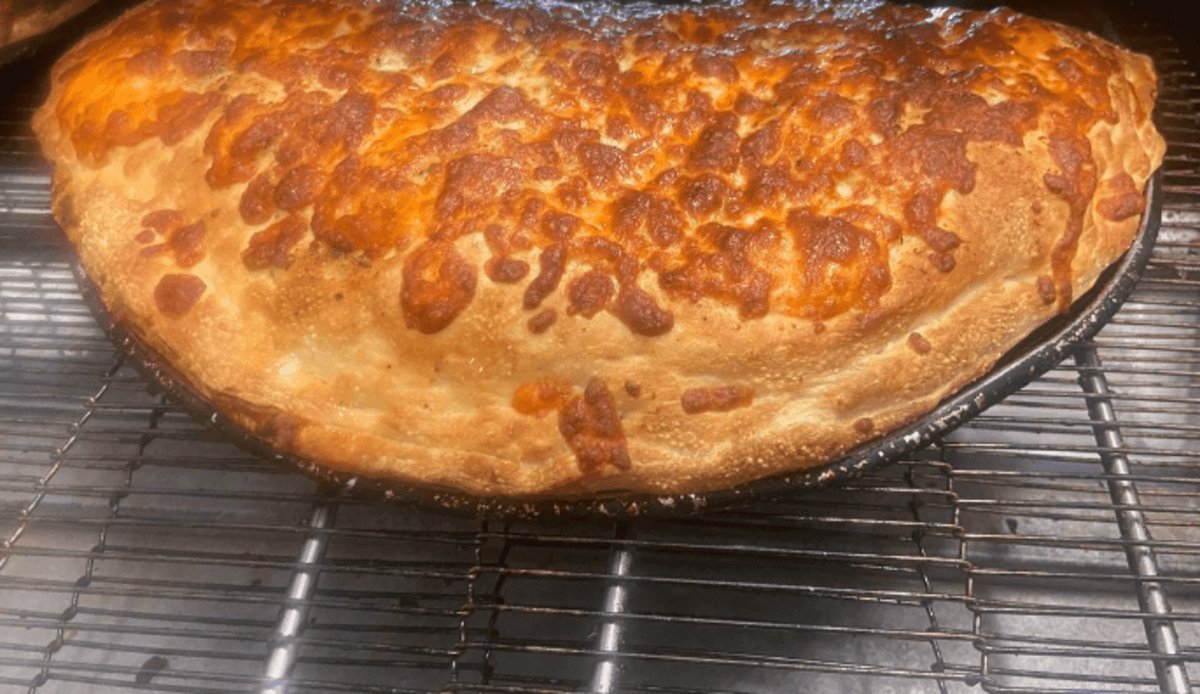 Grilled Chicken Calzone