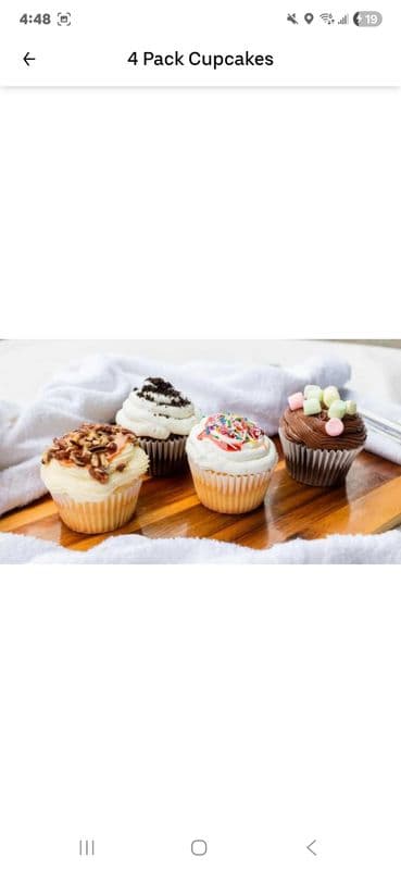 4-Pack Cupcakes