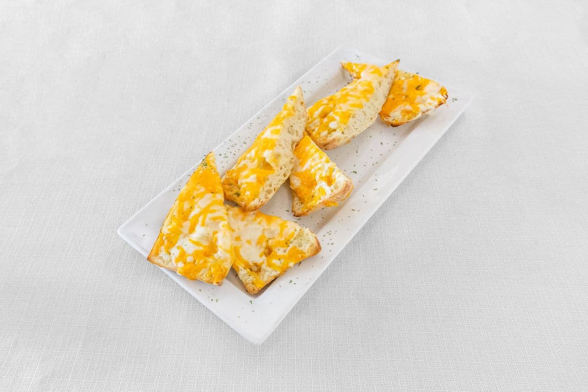 Garlic Bread on Ciabatta with Cheese