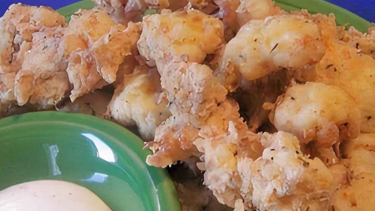 Deep Fried Cauliflower Bites