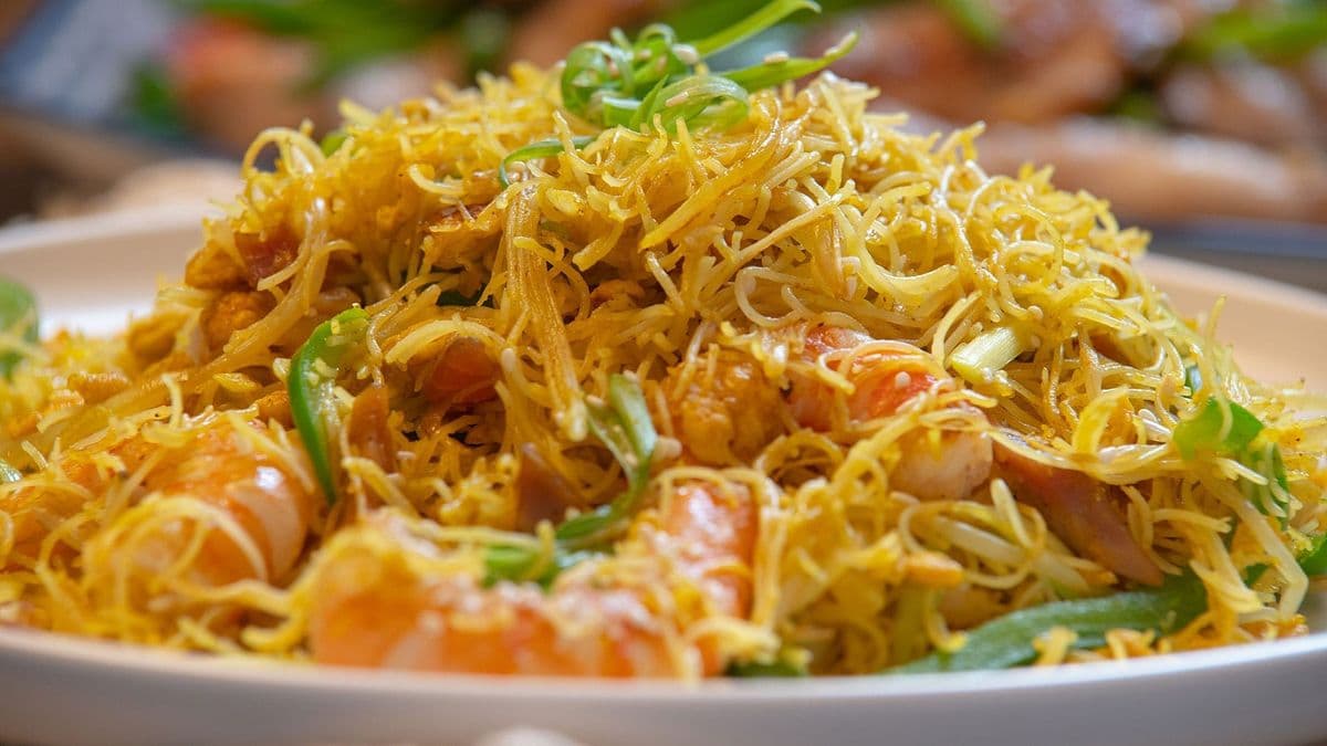 Curry Fried Vermicelli / 星洲炒米.