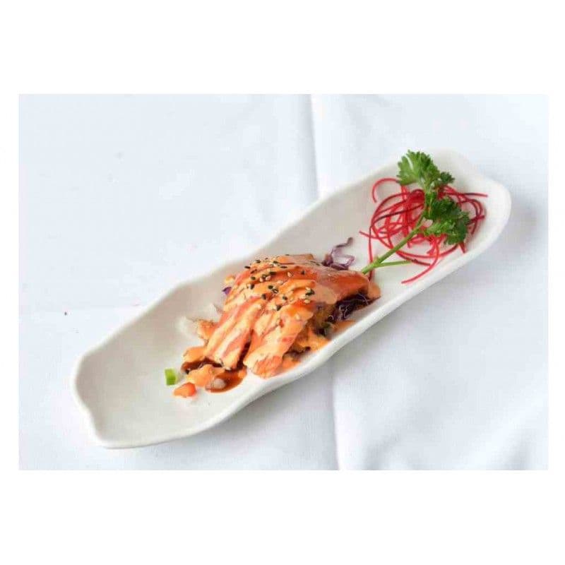 P2. Salmon Sushi Pizza (6 pcs)