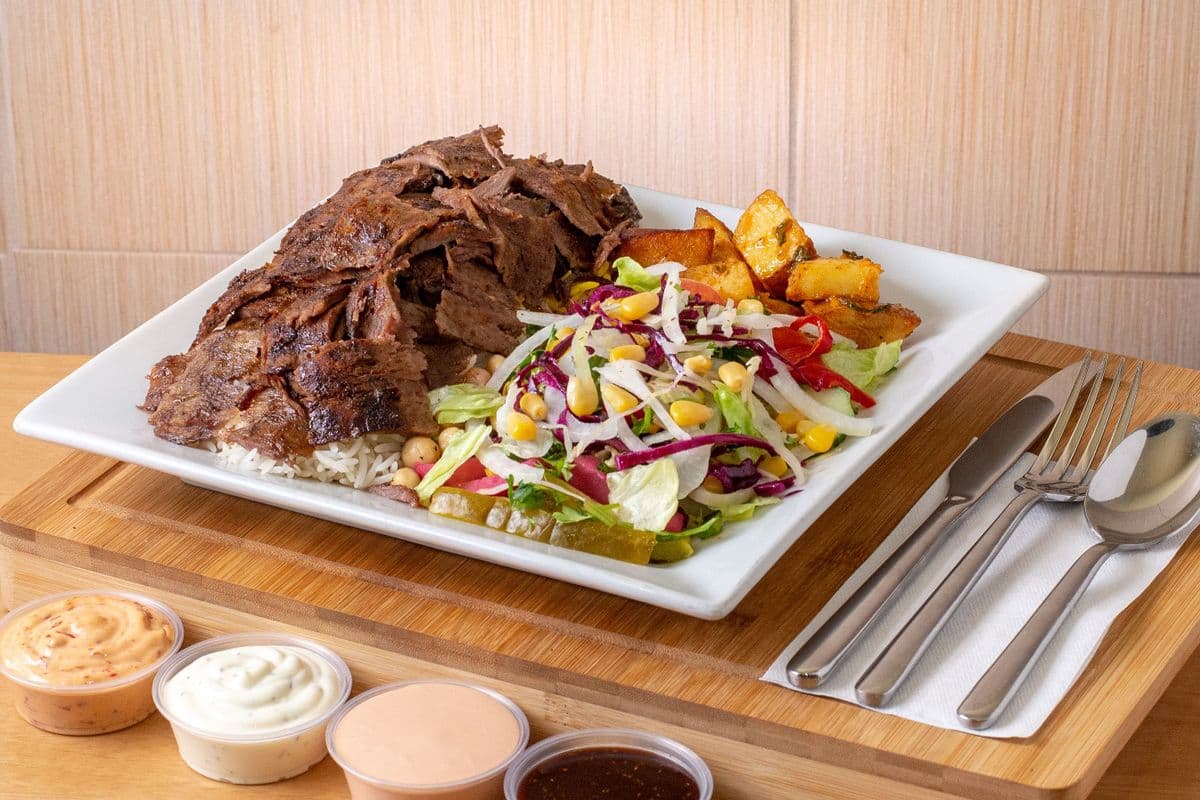 Beef Shawarma Plate (Medium)