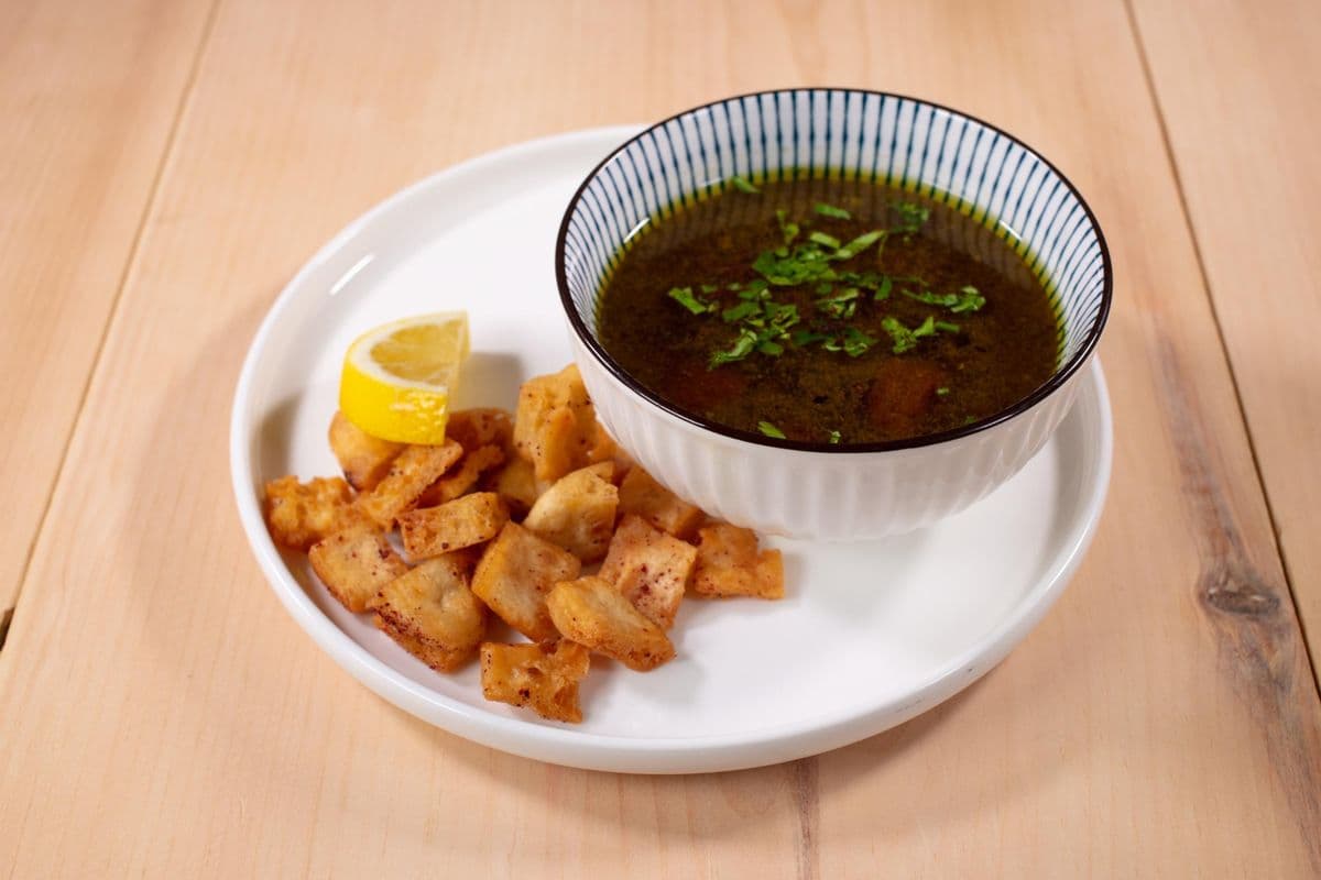 Plane Lamb Soup