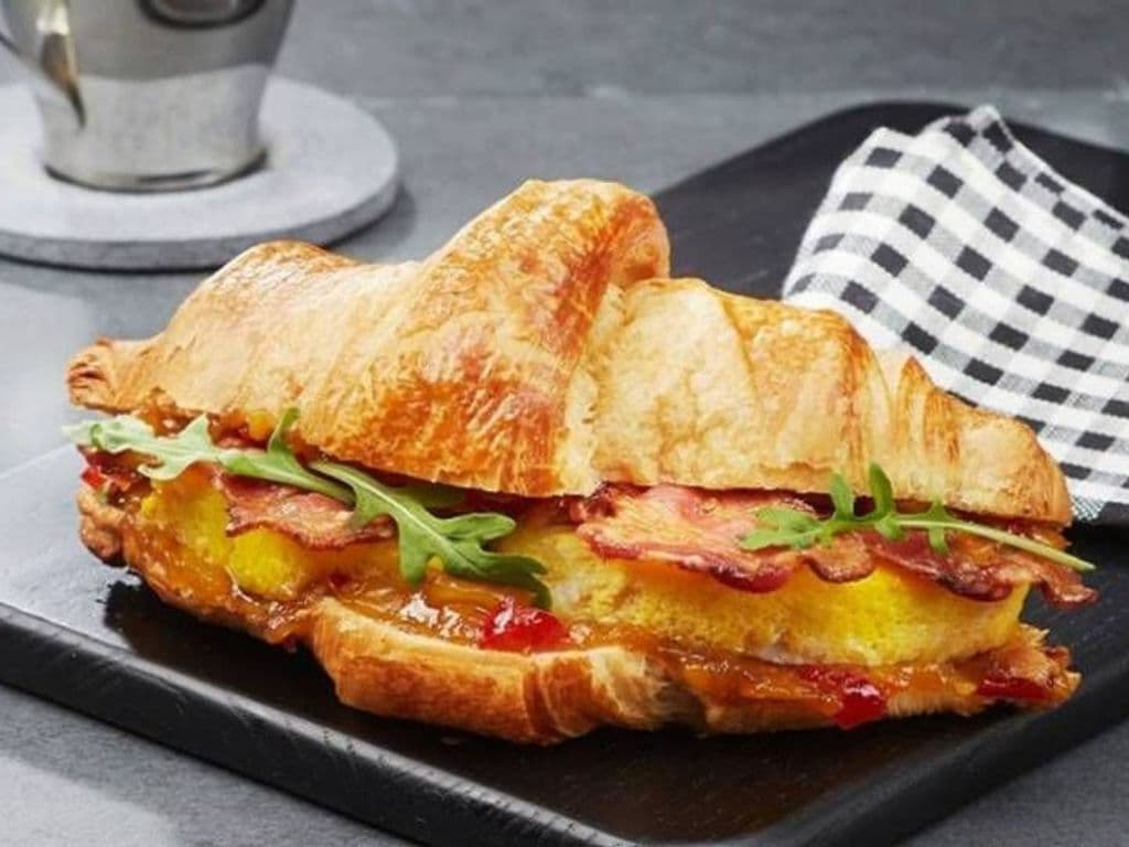 Bacon Omelet Croissant