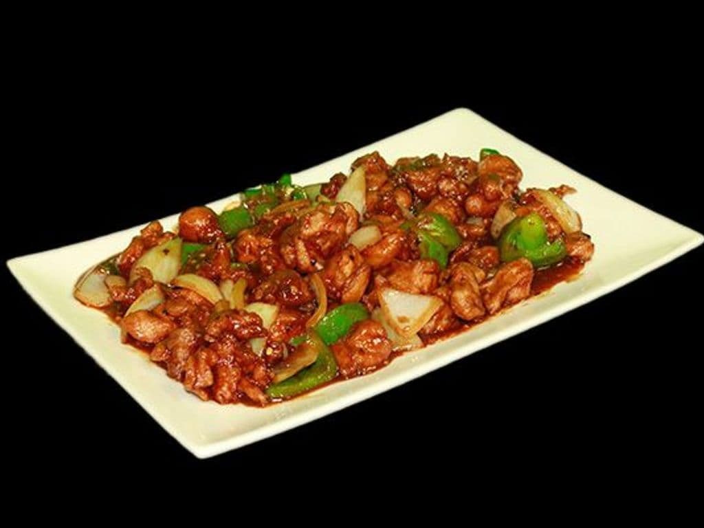 Chicken with Black Bean Sauce