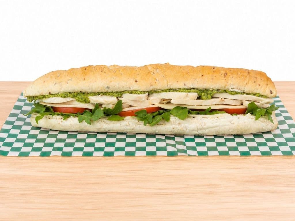 6''S-M POULET-PESTO