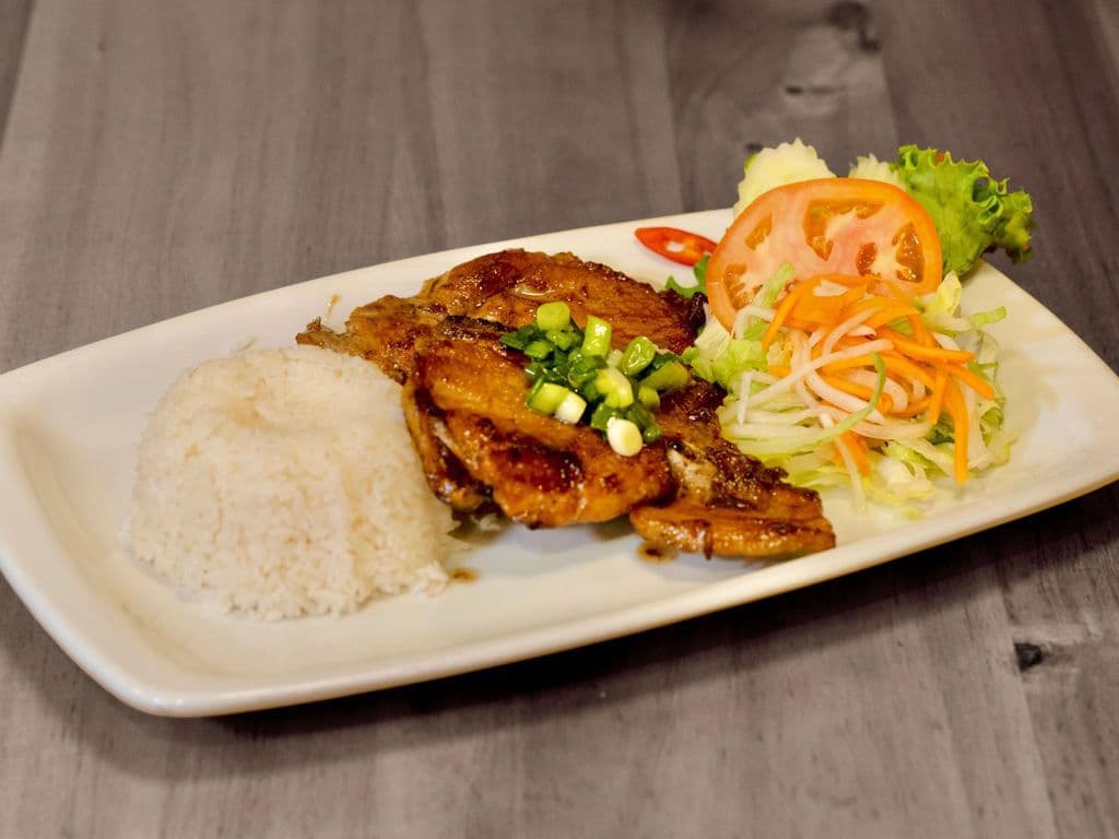 Pork Chop On Rice