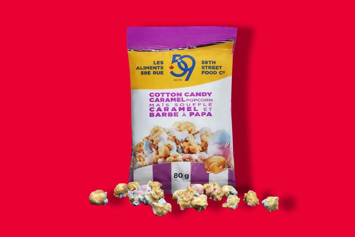 59th Street Cotton Candy Popcorn (80g) 77152