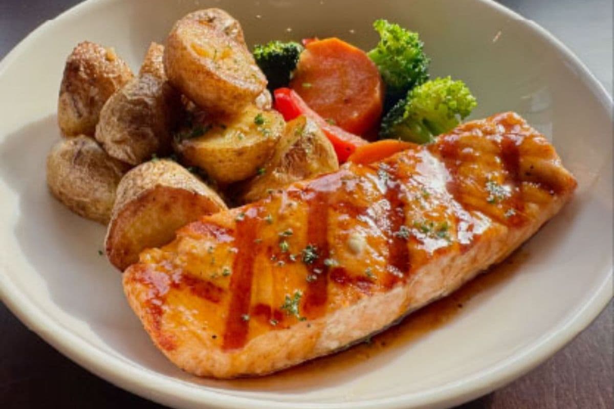 Maple Dijon Salmon